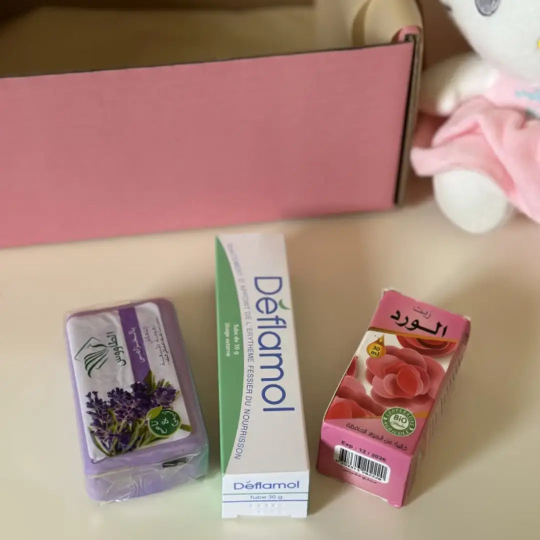 بوكس ديفلامول بزيت الورد