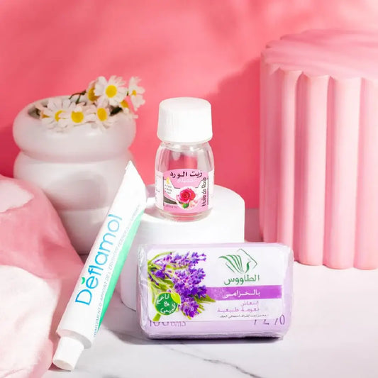 بوكس ديفلامول بزيت الورد